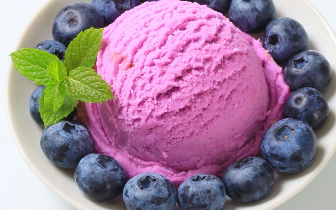 Blueberry Ice Cream