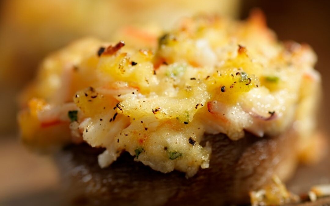 Crabmeat Stuffed Mushrooms