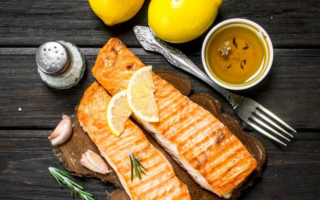 Grilled Citrus Ginger Salmon